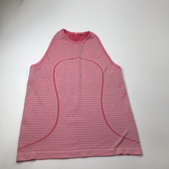 Lululemon High neck swiftly tech tank top 12 pink - Picture 2 of 6